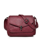 Cross-Border Women's Bag 2020 New Style Soft Leather Popular Retro Crossbody Fashionable Mother Bag
