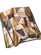 Women's Scarf Lines Fashion Modern One Piece Daily Outdoor Travel Yellow
