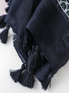 1PC Simple Printed Scarf, Autumn Winter Warm Neck Gaiter, Fashion Versatile Silk Scarf for Women, Sunscreen Shawl, Bandana, Hair Band, Headband, Perfect to Enhance Your Look