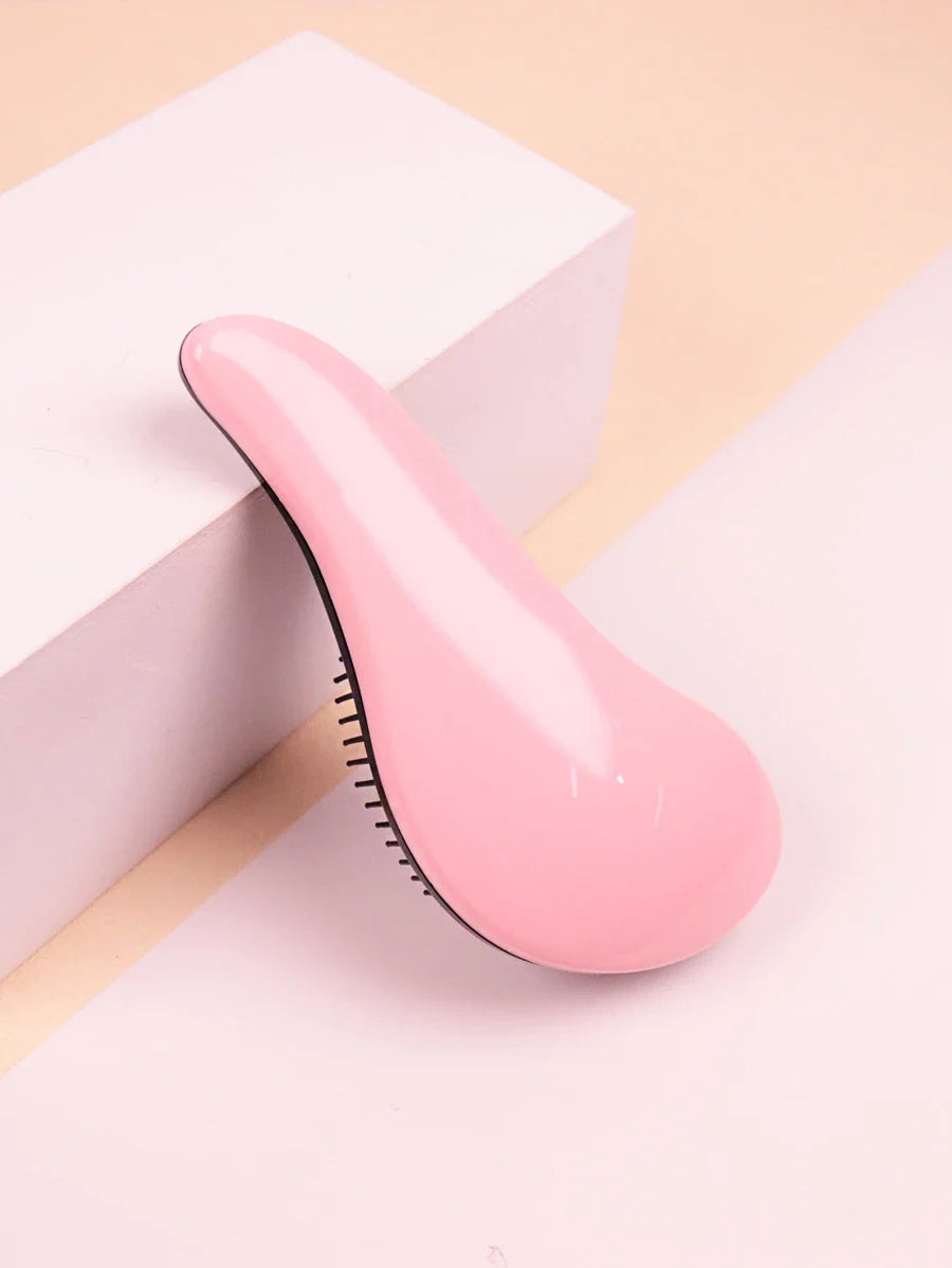 Portable Foil Comb Brush, Professional Pink PP Hair Comb for All Hair Types Hair Comb Hair Comb Hair Brushes