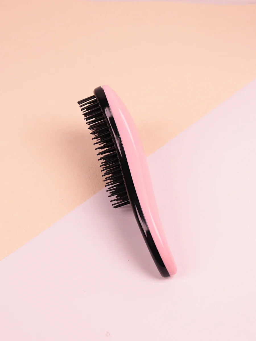 Portable Foil Comb Brush, Professional Pink PP Hair Comb for All Hair Types Hair Comb Hair Comb Hair Brushes