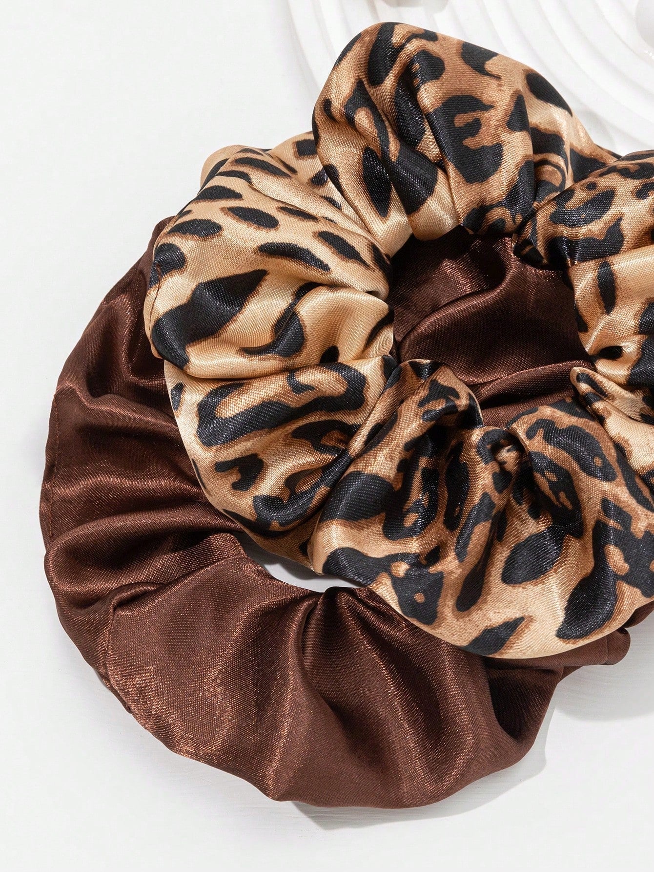 Solid Color Satin Hair Ring Large Butterfly Knot Black Friday 12 Pieces