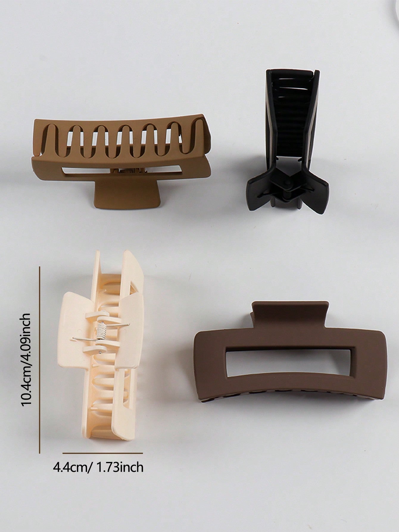 Strong Hold Hair Clips for Thick Hair - Non-Slip, Matte Finish, Colorfast - Perfect for Hair Styling and Accessories Black Friday