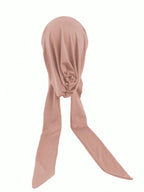 Khaki women's hair bonnet