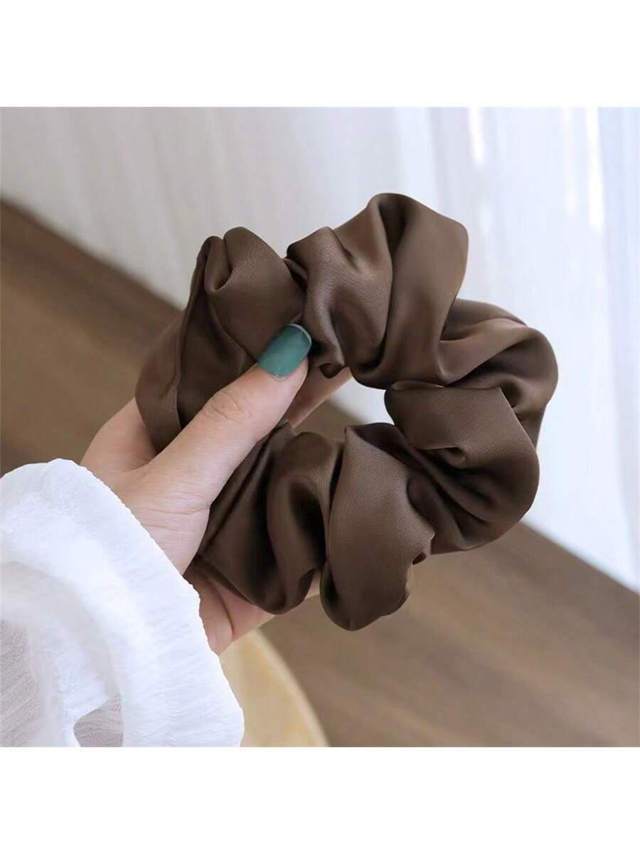 3pcs Vintage French Silk Hairbands for Women, Suitable for High/Low Bun Hairstyle, Daily Wear, Travel, Outdoor Activities and Casual Wear.
