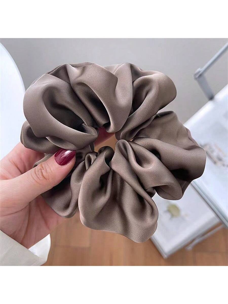 3pcs Vintage French Silk Hairbands for Women, Suitable for High/Low Bun Hairstyle, Daily Wear, Travel, Outdoor Activities and Casual Wear.