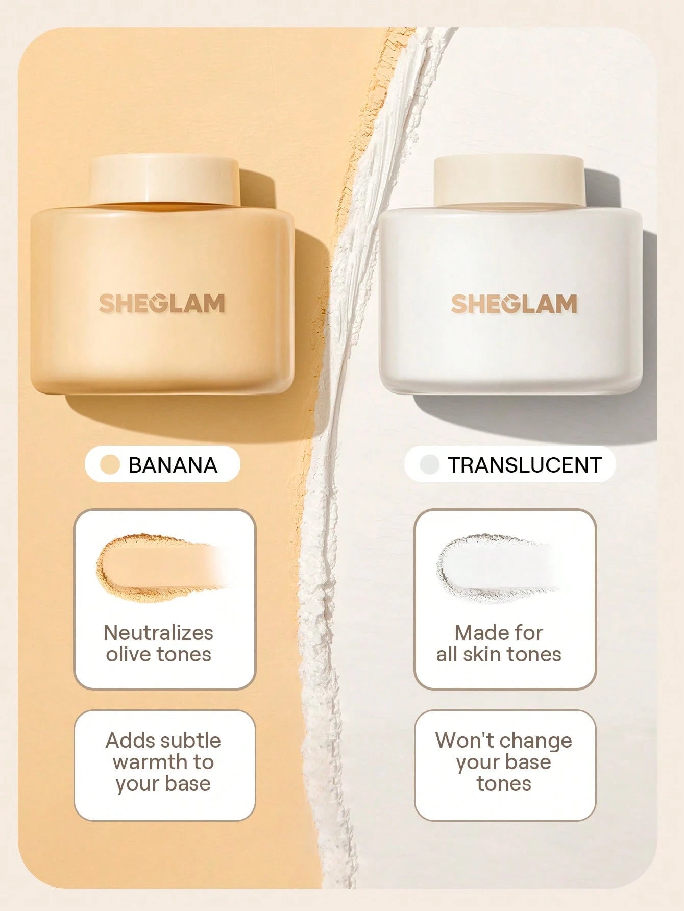 SHEGLAM Blur In A Bottle Loose Setting Powder Brand Beauty Makeup Face Paint Cosmetic For Women Girls Perfect For Winter Spring Ideal For Y2K Fancy Fashion Suitable For Birthday Valentine'S Day Gift Rave Party Ready Best Color