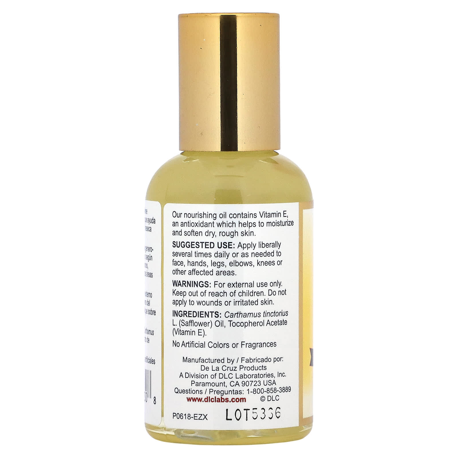 De La Cruz Vitamin E Oil 15,000 IU 65ml