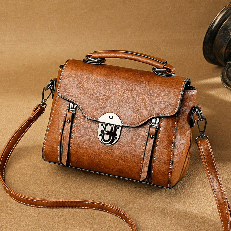 Cross-Border Direct Supply Crossbody Bag for Women, 2026 New Trendy Retro Handbag, Versatile Fashion Small Square Bag