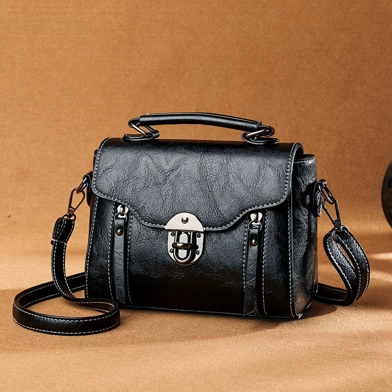 Cross-Border Direct Supply Crossbody Bag for Women, 2026 New Trendy Retro Handbag, Versatile Fashion Small Square Bag