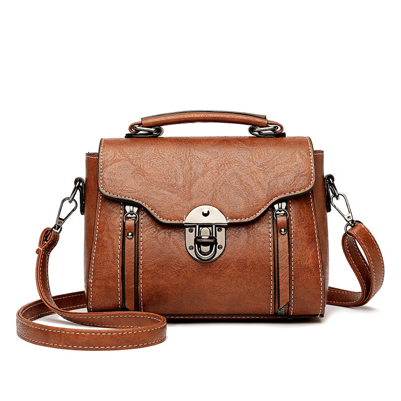 Cross-Border Direct Supply Crossbody Bag for Women, 2026 New Trendy Retro Handbag, Versatile Fashion Small Square Bag