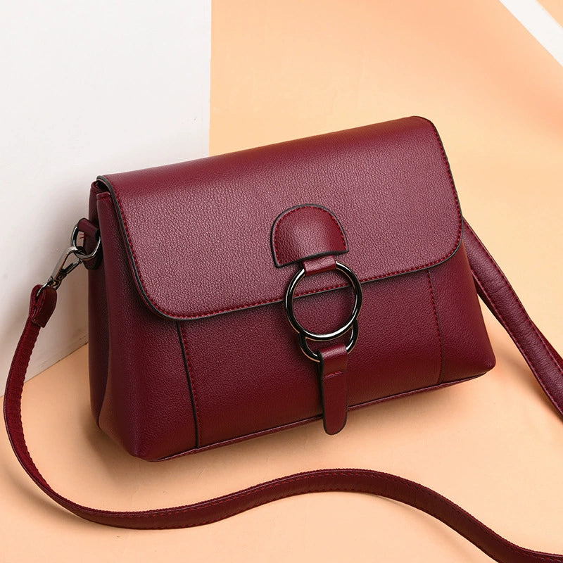 2025 New Spring and Summer Middle-aged Mother Women's Large Capacity Crossbody Bag Casual Shoulder Bag