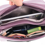 2025 New Spring and Summer Middle-aged Mother Women's Large Capacity Crossbody Bag Casual Shoulder Bag