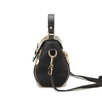 Casual and Fashionable Embroidered Bucket Bag 2025 Autumn New Handheld Small Bag Sweet Lady Shoulder Crossbody Bag