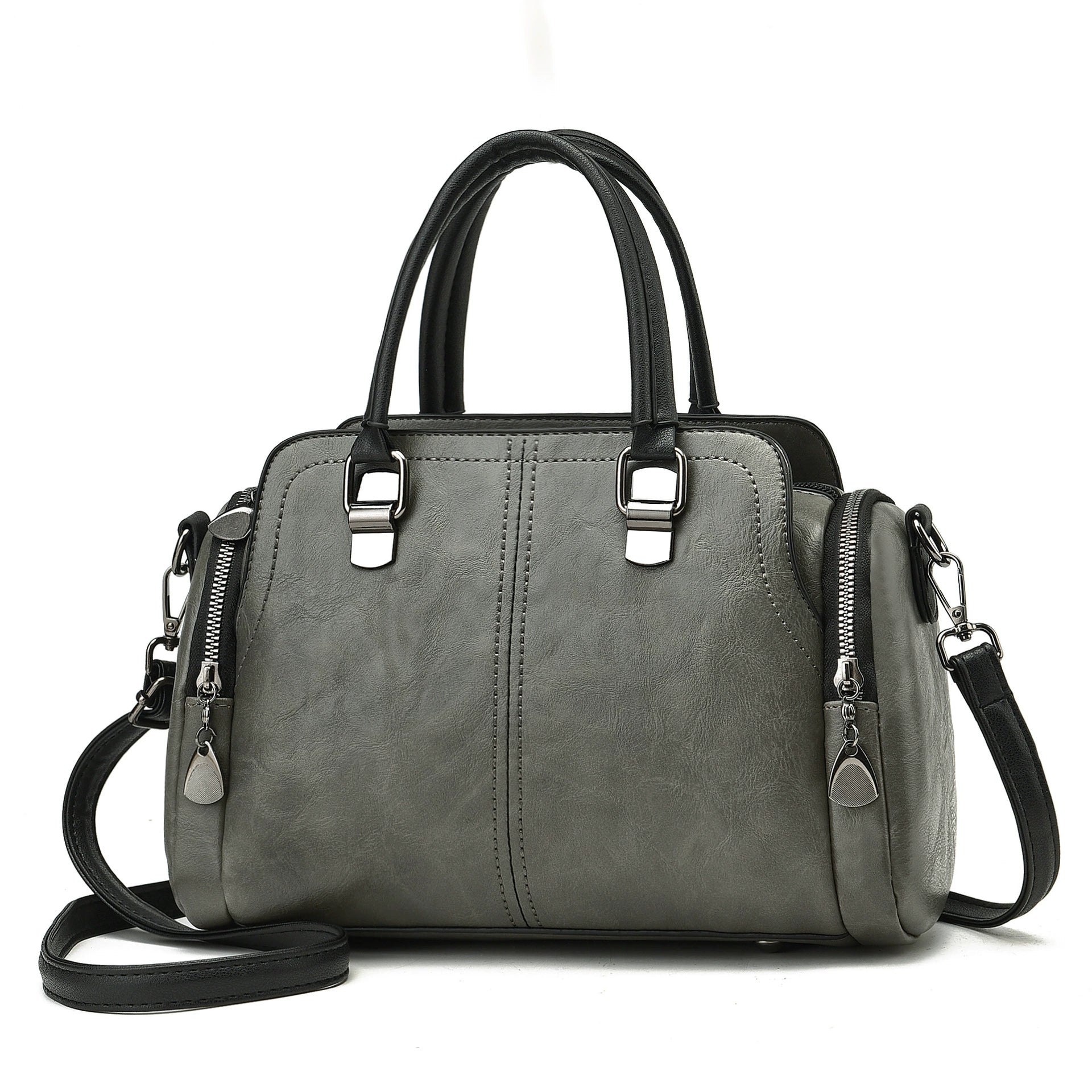 Women's Bags 2025 New Fashion Handbags Middle-Aged Women's Bags Large Capacity Soft Leather Mom Shoulder Crossbody Bag Dropshipping