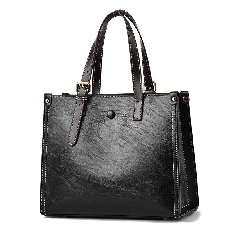 Bags for Women 2025 Autumn New Fashion Retro Handbags Large Capacity Elegant Middle-Aged Single Shoulder Crossbody Bag