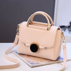 Women's Bags 2025 Autumn New Fashion Lock Handbag Korean Style Sweet Shoulder Crossbody Bag Dropshipping