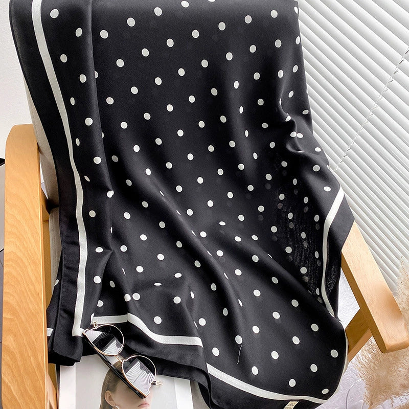 New Beach Towel Thin Cotton Linen Summer Printed Scarf Long Shawl Student Warm Neck Women