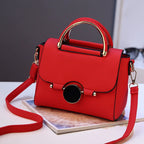 Women's Bags 2025 Autumn New Fashion Lock Handbag Korean Style Sweet Shoulder Crossbody Bag Dropshipping