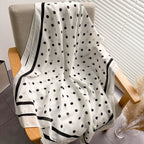 New Beach Towel Thin Cotton Linen Summer Printed Scarf Long Shawl Student Warm Neck Women