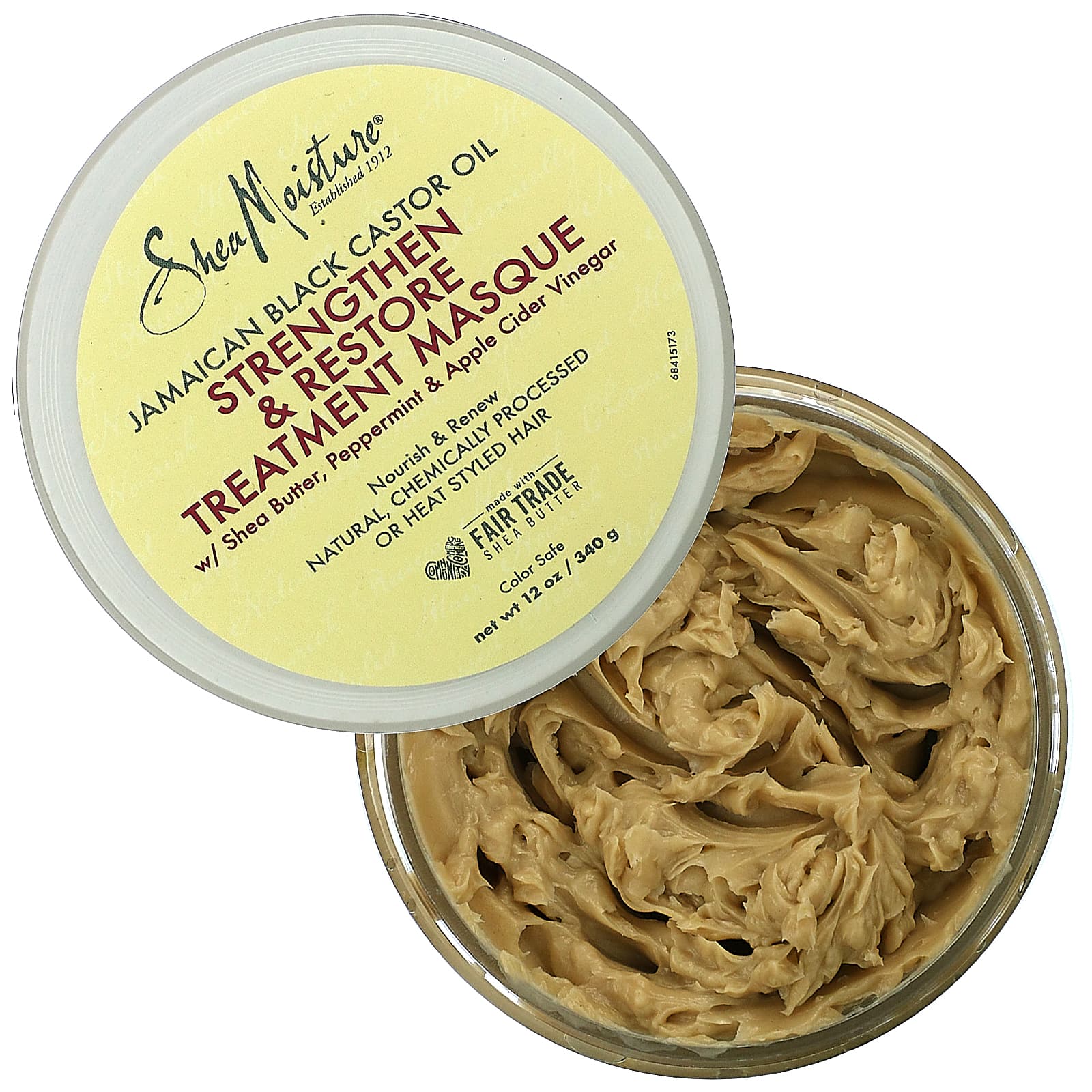 Shea Moisture Jamaican Black Castor Oil Strengthen & Replenish Treatment Masque 340g