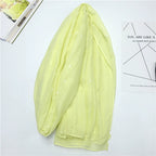 Foreign Trade Spring and Summer New Japanese Sweet Monochrome Small Fresh Large Size Scarf Suya Mori Women's Thin Scarf Women