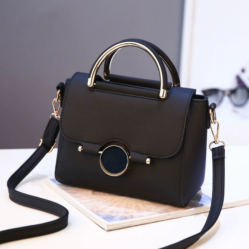 Women's Bags 2025 Autumn New Fashion Lock Handbag Korean Style Sweet Shoulder Crossbody Bag Dropshipping