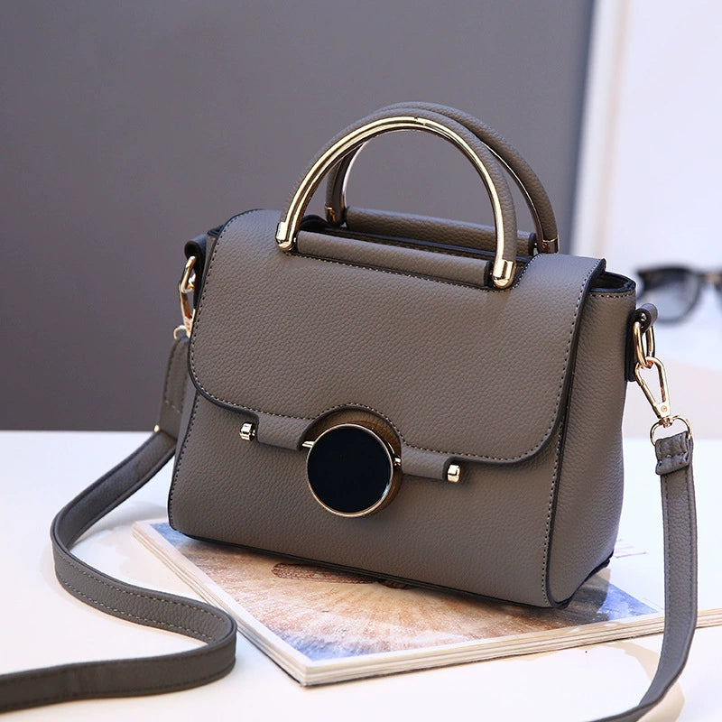 Women's Bags 2025 Autumn New Fashion Lock Handbag Korean Style Sweet Shoulder Crossbody Bag Dropshipping