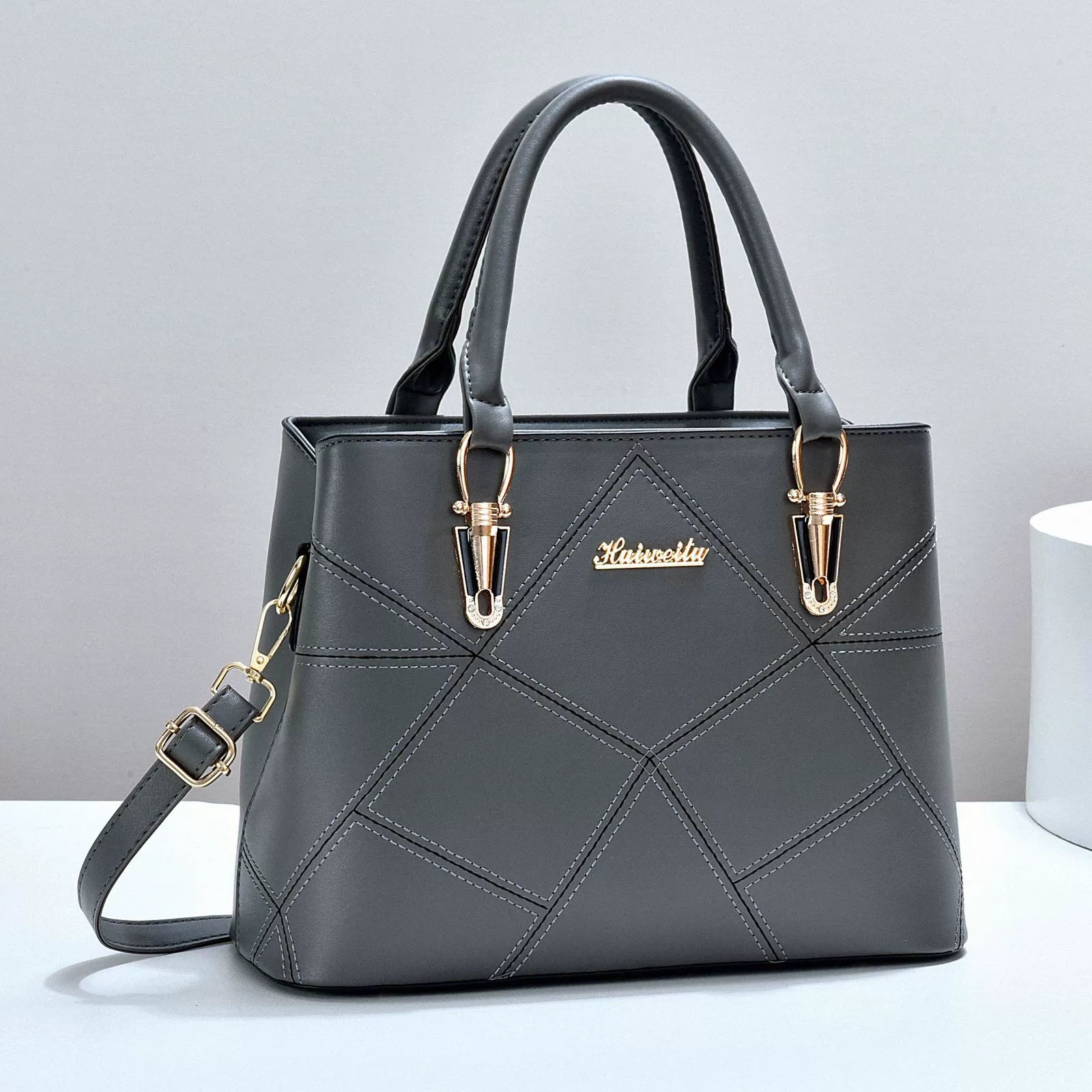 Large-Capacity Handbag Handbag Classic Women's Bag Shoulder Crossbody Bag Fashionable High-End Bag Bag