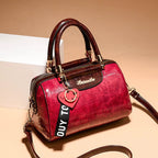 [Hot Style] Bag Women's 2025 Casual Retro Pillow Bag European and American Large Capacity Stone Pattern Single Shoulder Crossbody Bag Trendy