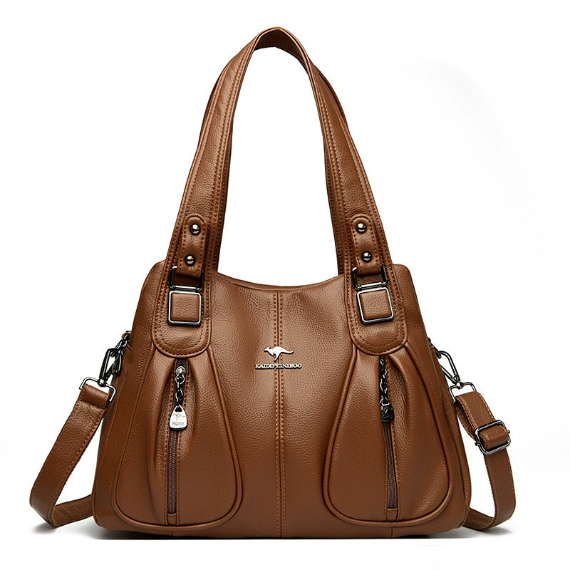 New 2026 Women's Handbags, Crossbody Bags, Mother Bags, Shoulder Bags, Multi-Compartment Large Capacity Women's Bags, Cross-border Trade