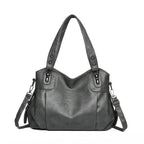 Vintage Women's Handbag Shoulder Crossbody Bag 2025 New Fashion Large Capacity Soft Leather Mother Bag Cross Border