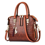 Textured Stone Pattern Handbag New Style Bag for Women Korean Style Sweet and Fashionable Women's Bag Crossbody Shoulder Bag Bags