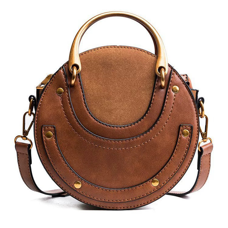 2022 Summer New Shoulder Bag Frosted Zipper Popular Bag Foreign Trade Women's Small Round Bag Popular Women's Bag