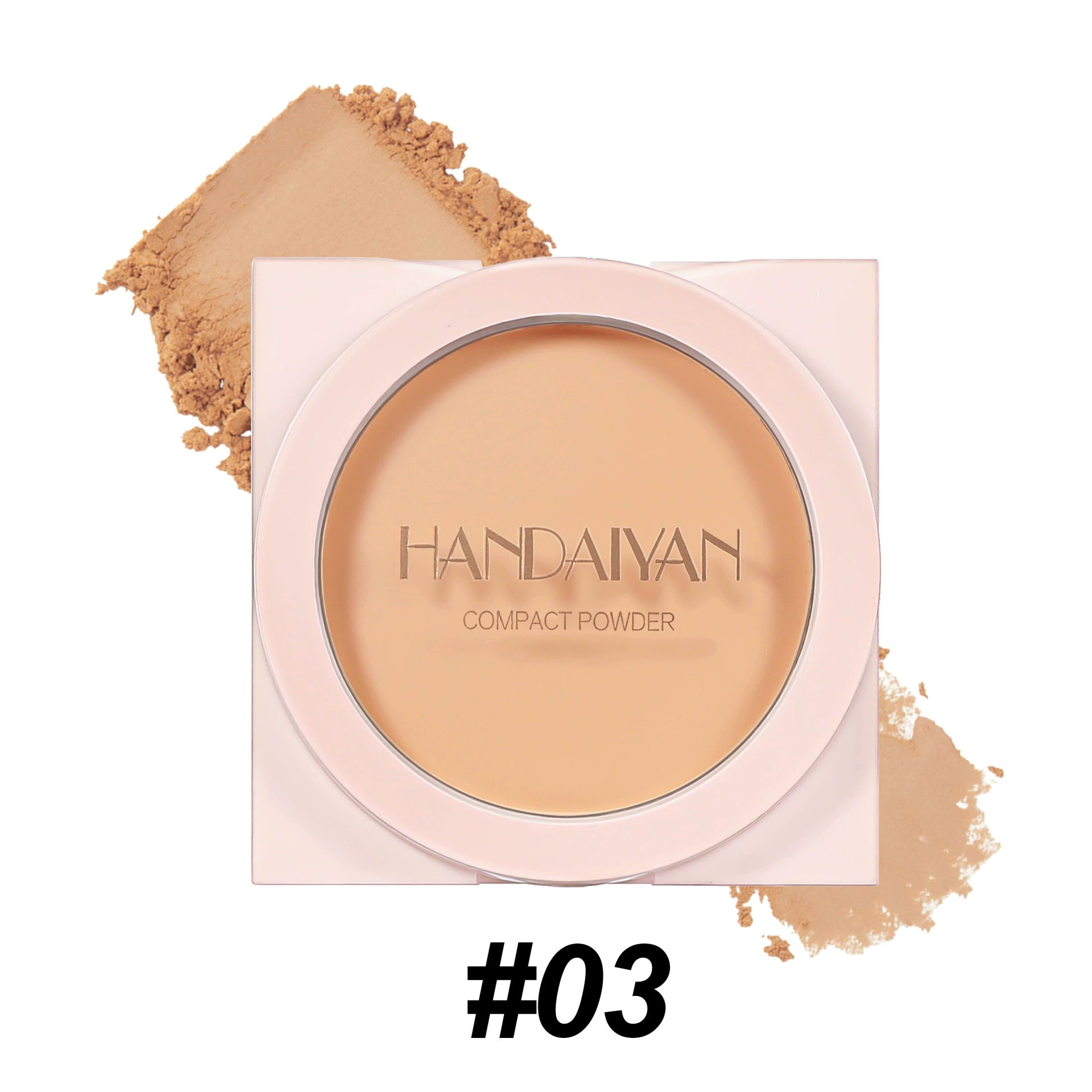 Cross-Border Makeup Setting Powder Concealer Han Daiyan Long-Lasting Oil Control Makeup Setting Cream Waterproof Touch-Up Non-Stuck Powder Non-Removing Makeup Powder