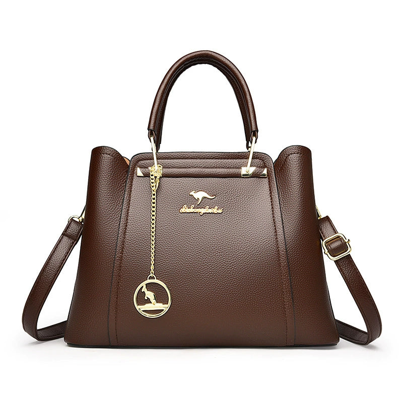 Handbag New Style Women's Bag Crossbody Bag Shoulder Bag Fashionable and Elegant Ladies Tote Bag European and American Style Wholesale