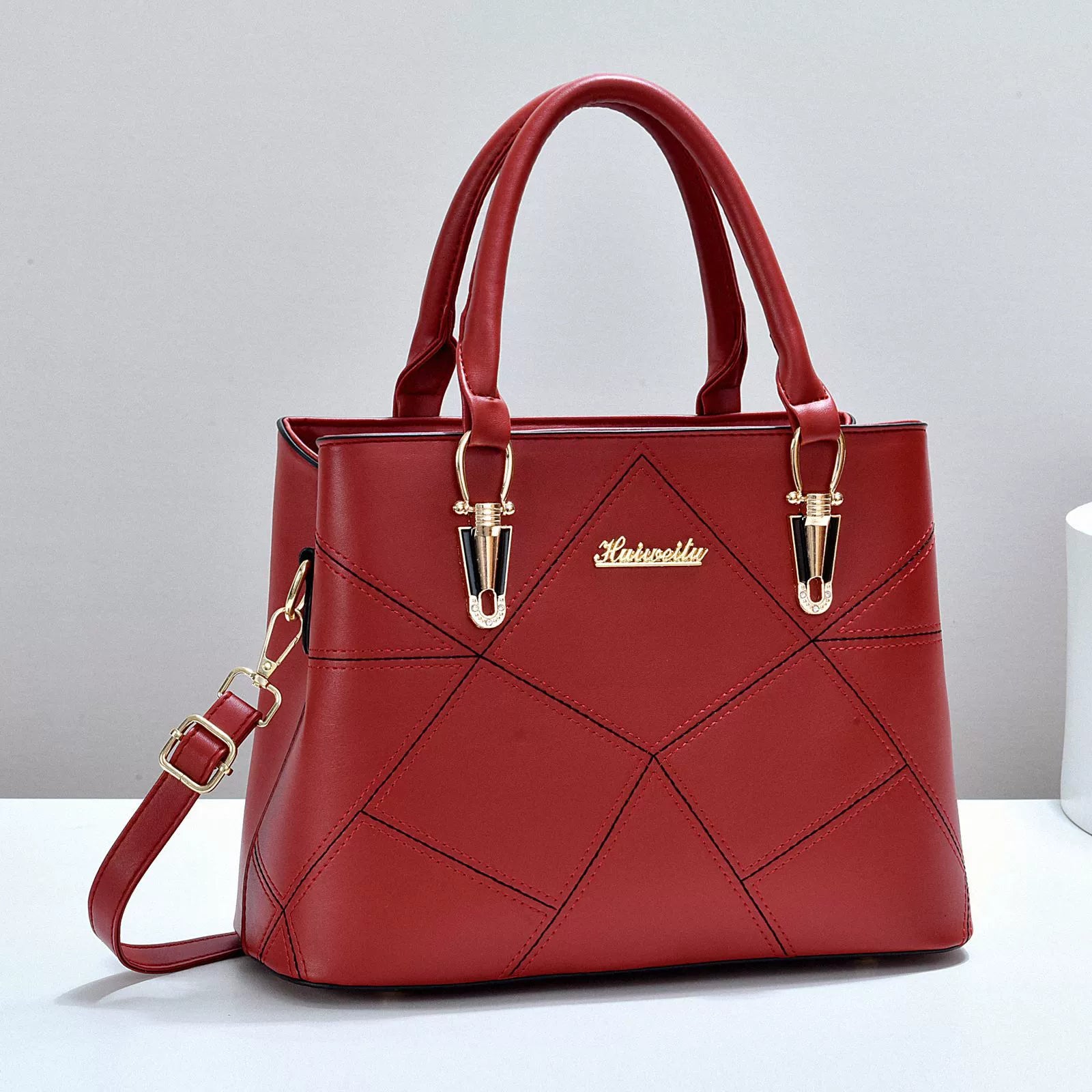 Large-Capacity Handbag Handbag Classic Women's Bag Shoulder Crossbody Bag Fashionable High-End Bag Bag