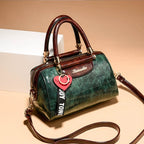 [Hot Style] Bag Women's 2025 Casual Retro Pillow Bag European and American Large Capacity Stone Pattern Single Shoulder Crossbody Bag Trendy