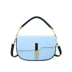 Fresh and sweet texture saddle bag trend underarm lock single shoulder messenger bag fashion cross-border handbag women's