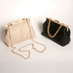 Factory order new wholesale flash hardware bar lock evening bag handbag socialite chain evening bag