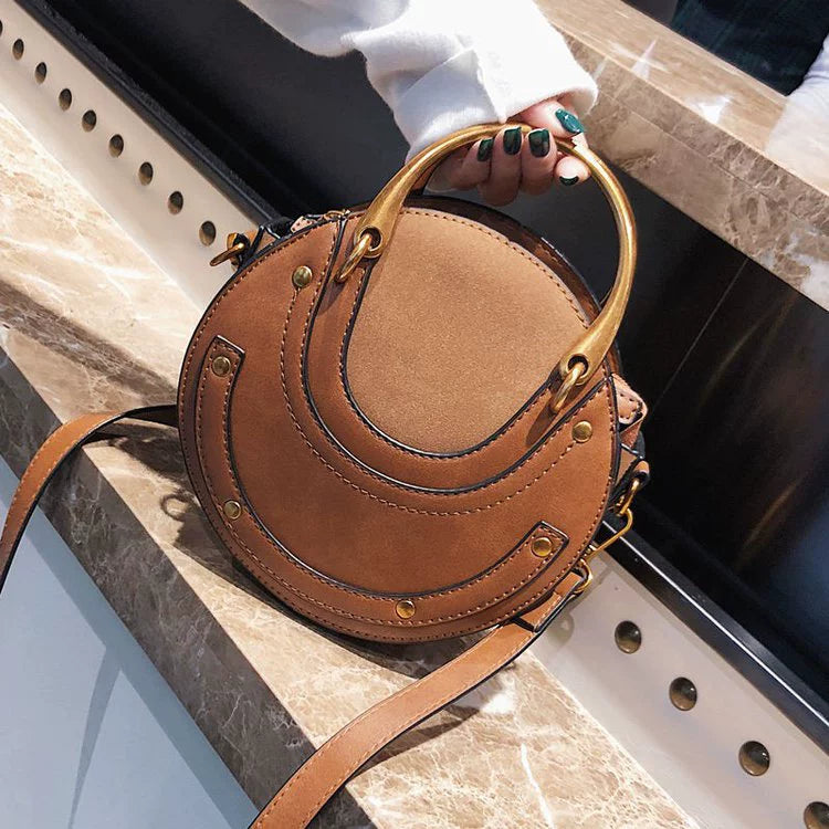 2022 Summer New Shoulder Bag Frosted Zipper Popular Bag Foreign Trade Women's Small Round Bag Popular Women's Bag