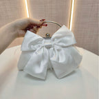 Cross-border Hot Selling White Wedding Bag Butterfly Banquet Handbag Fairy Bag Dinner Handbag High-class Cheongsam Gift Bag