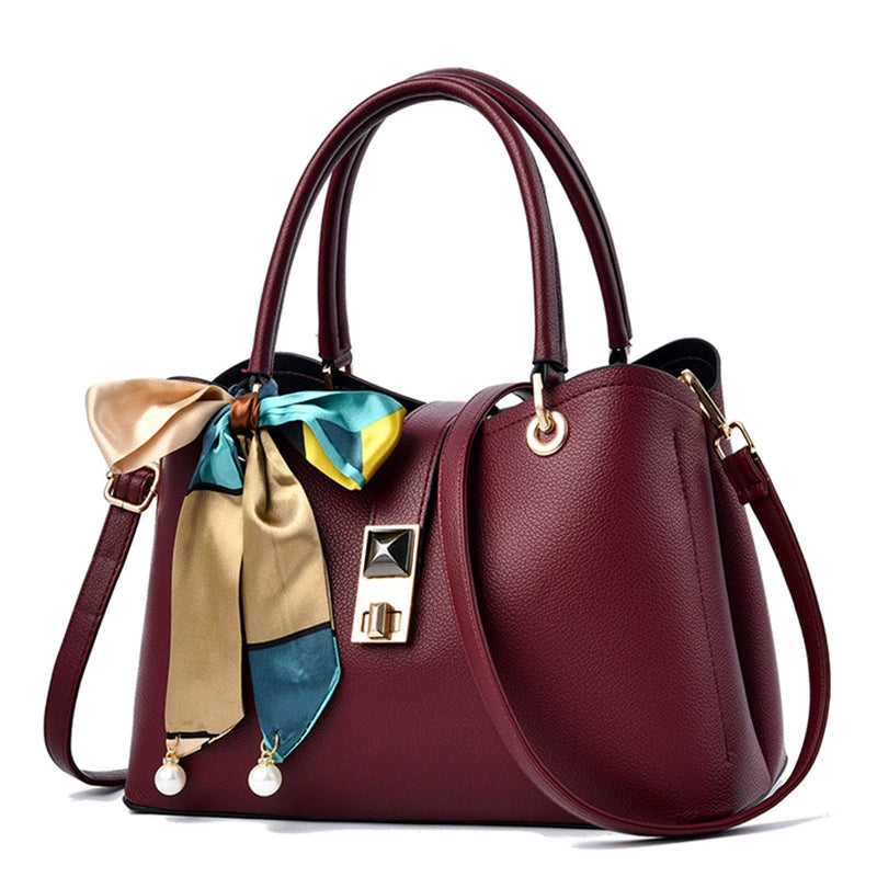 Handbags for Women 2025 New Style Atmospheric Middle-Aged Mother Bag Large Capacity Mother's Day Gift Bag Fashionable Crossbody Bag