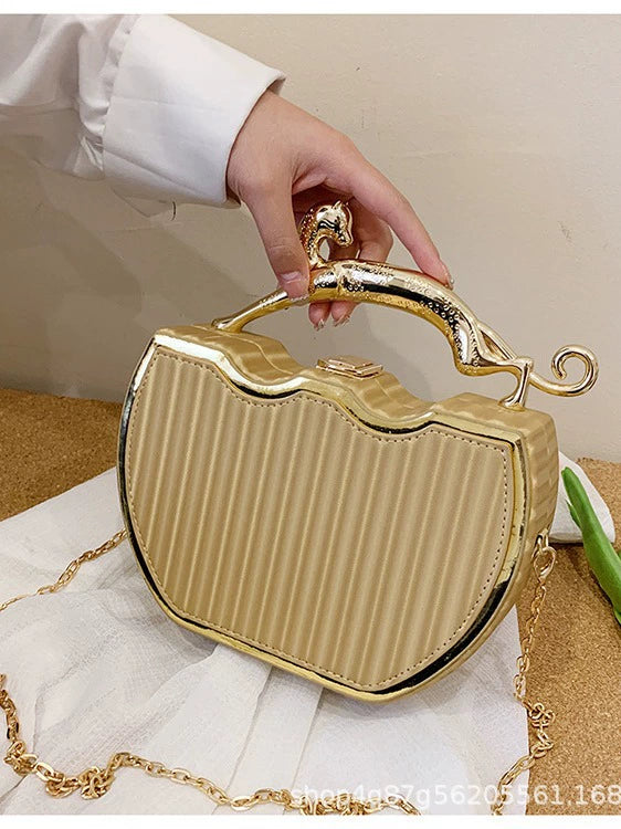 Cross-Border New Product Box Bag, Acrylic Small Fragrance Women's Bag, High-End Versatile Chain Bag, Exquisite Hardware Crossbody New Style