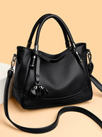 Handbag for Women, Cross-Border, High-End, Versatile, Suitable for Commuting, Shoulder Bag, Crossbody Bag, Soft Leather, Fashionable, Casual, Trendy Women's Handbag