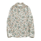 Japanese style floral shirt Women's stand collar elegant loose all-match top long sleeve printed top women's wholesale