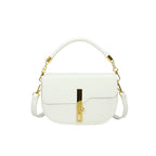 Fresh and sweet texture saddle bag trend underarm lock single shoulder messenger bag fashion cross-border handbag women's