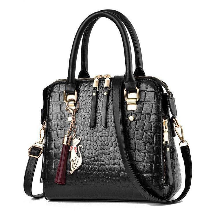 Textured Stone Pattern Handbag New Style Bag for Women Korean Style Sweet and Fashionable Women's Bag Crossbody Shoulder Bag Bags
