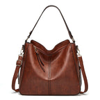Foreign trade bag women's winter new European and American fashion retro tote bag women's bag shoulder diagonal bag wholesale