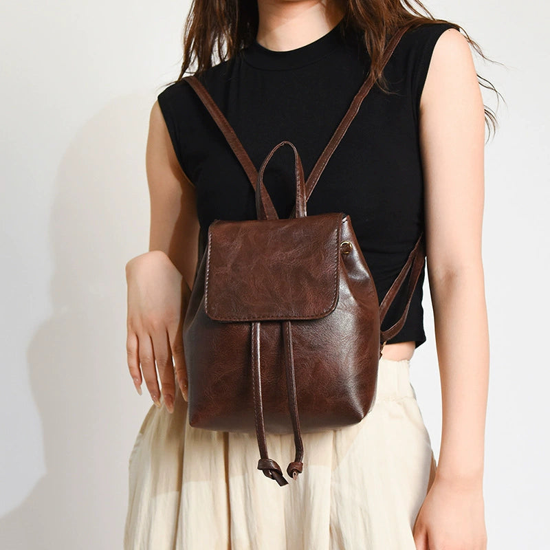 Fashionable Large Capacity Backpack for Women 2025 Summer New Simple Casual Backpack Fashionable Women's Backpack